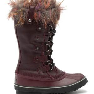 NIB SOREL Women's Joan of Arctic Lux Leather Boots